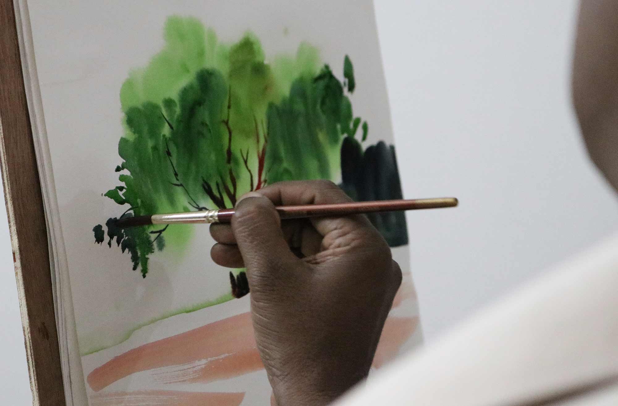 DIPLOMA IN WATERCOLOR PAINTING AT SAMPRISHTA