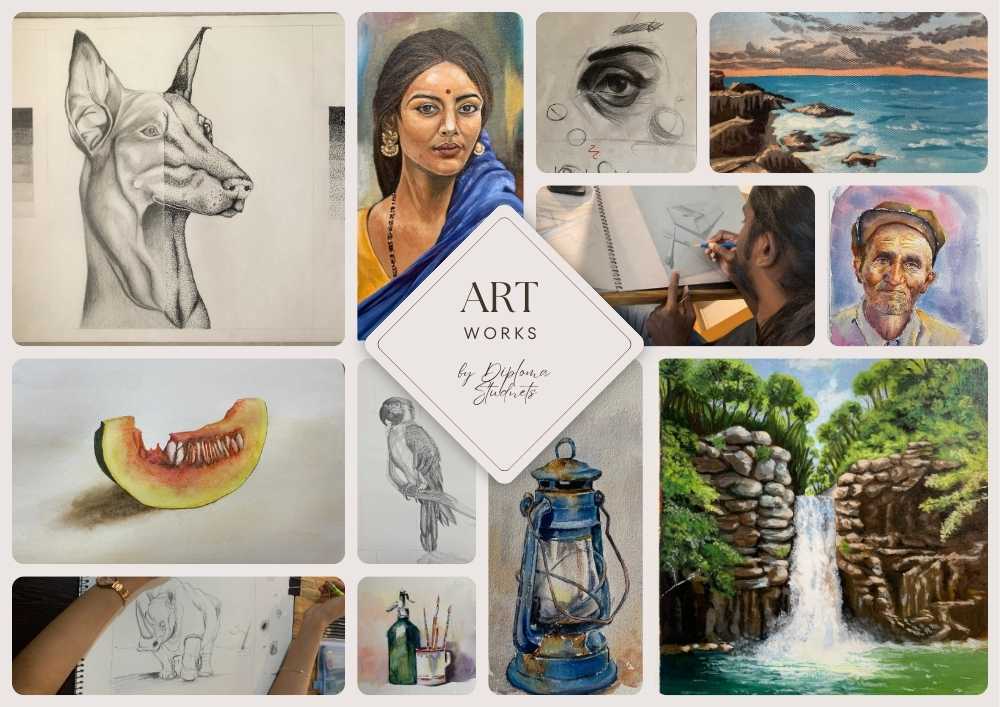 Artworks by students